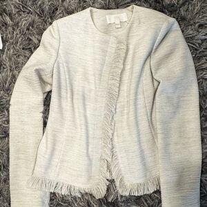 Boss Textured Light Gray Jacket